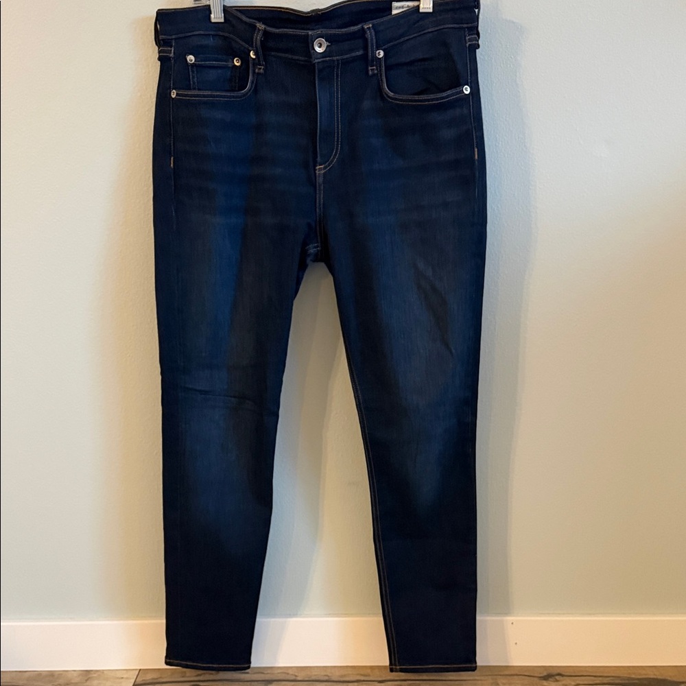 rag & bone Women's Dark Blue Skinny Jeans